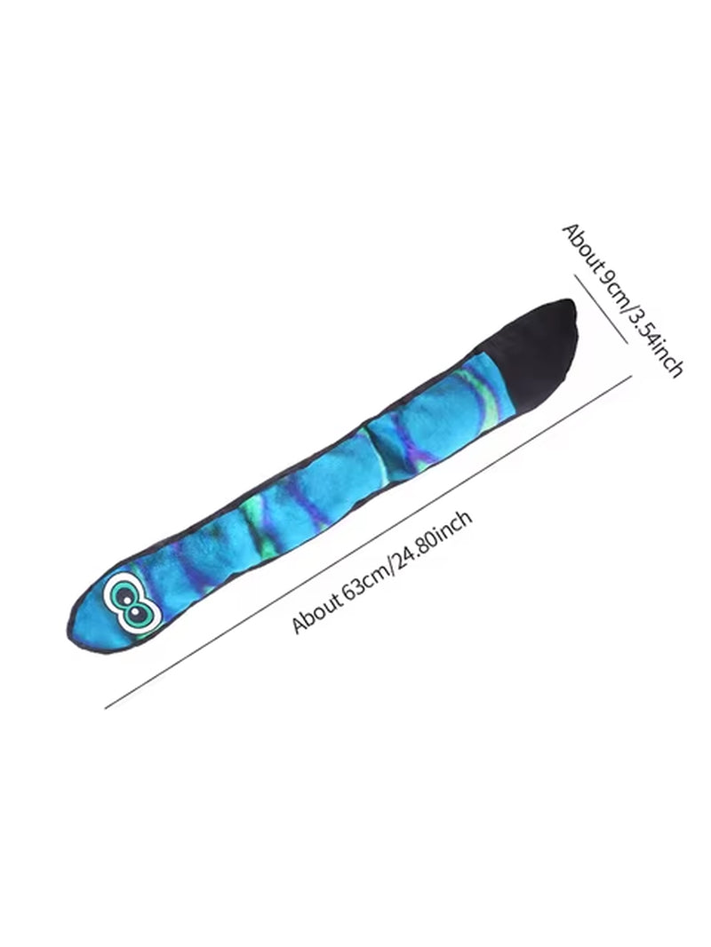 The New Plush Dog Toys Long Eye Snake Includes Bb Bark Paper Bite-Resistant Teething Pet Supplies
