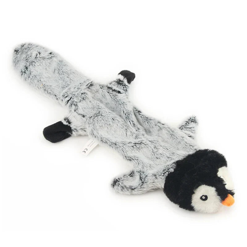 Dog Squeaky Toys, Pet Toys Crinkle Dog Toy No Stuffing Animals Dog Plush Toy Dog Chew Toy for Large and Medium Dogs Squeeky Toys