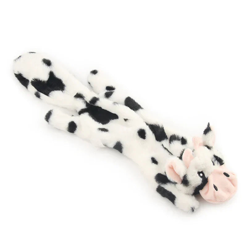 Dog Squeaky Toys, Pet Toys Crinkle Dog Toy No Stuffing Animals Dog Plush Toy Dog Chew Toy for Large and Medium Dogs Squeeky Toys