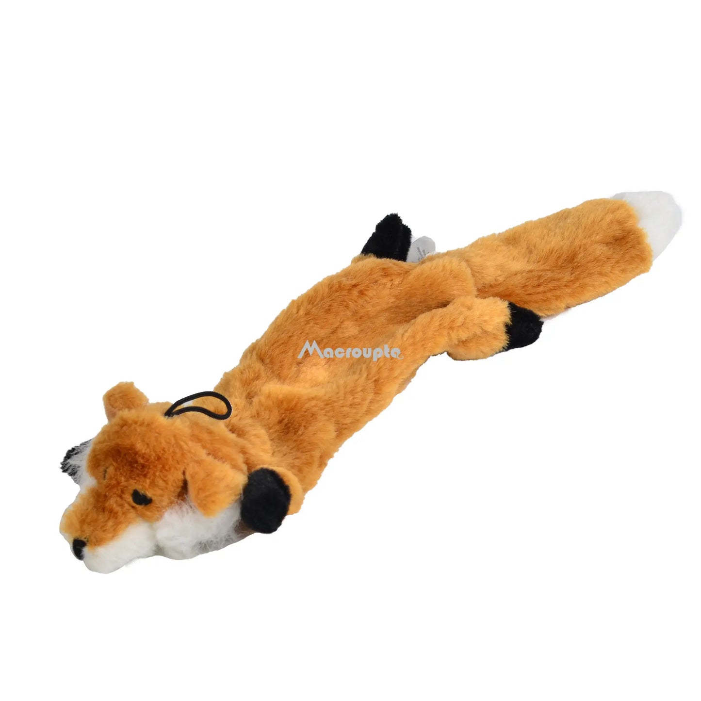 2022 New Cute Plush Toys Squeak Pet Wolf Rabbit Animal Plush Toy Dog Chew Squeaky Whistling Involved Squirrel Dog Toys