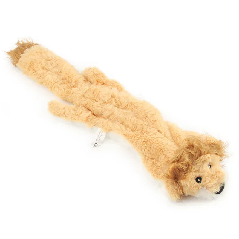 Dog Squeaky Toys, Pet Toys Crinkle Dog Toy No Stuffing Animals Dog Plush Toy Dog Chew Toy for Large and Medium Dogs Squeeky Toys