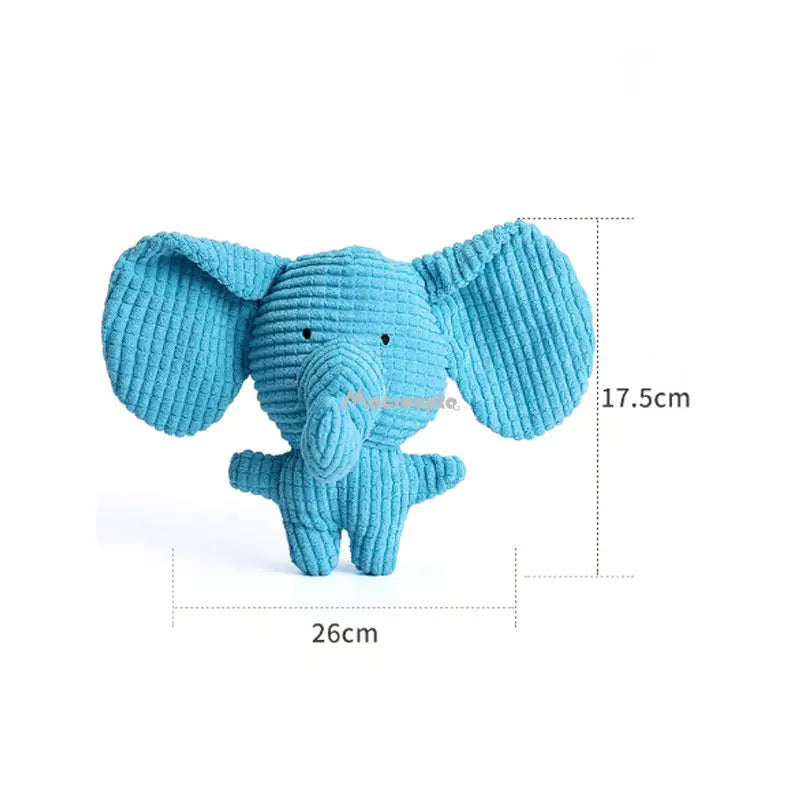 2022 New Cute Plush Toys Squeak Pet Wolf Rabbit Animal Plush Toy Dog Chew Squeaky Whistling Involved Squirrel Dog Toys
