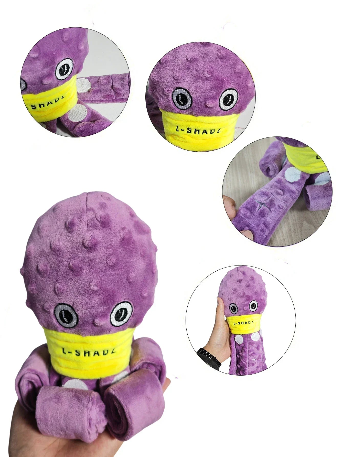 Dog Snuffle Toy Dog Plush Octopus Toys, Dog Puzzle Games Interactive Puppy Toys Chew Toys Slow Feeding Games